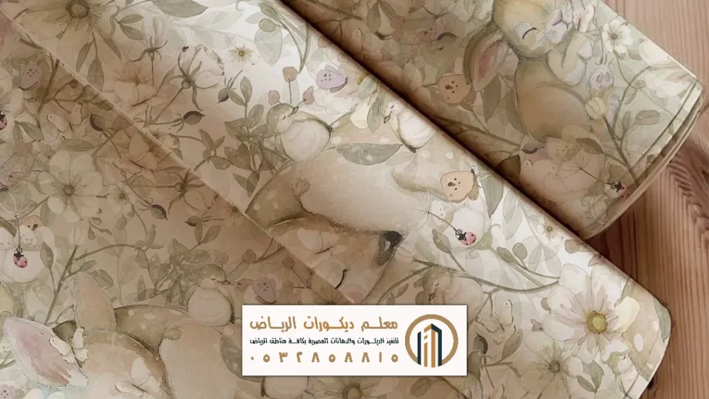 معلم تنفيذ ورق جدران بالرياض